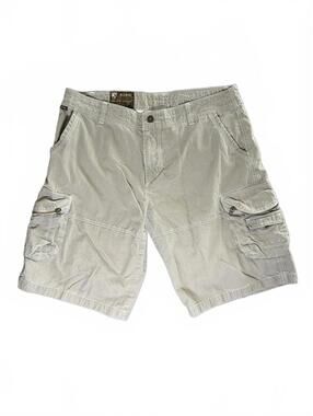 KUHL Crag Series Men's Khaki Cargo Shorts - Size 38